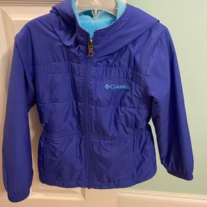 Girls Reversible Columbia Jacket